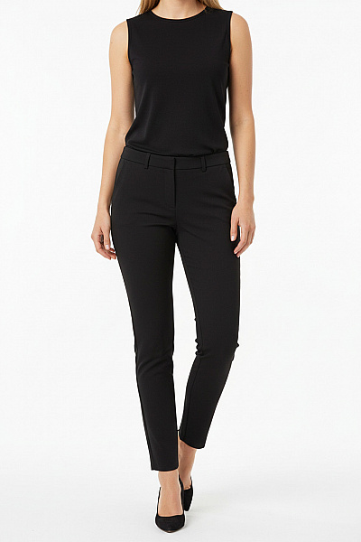 Hope Dámské Oblekové černé Cigaretové Kalhoty Strečové Elegantní Velikost 40