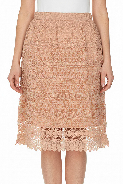 ZARA Dámské Bavlněné Letní Midi Sukně Květinová Romantická Růžová Velikost L