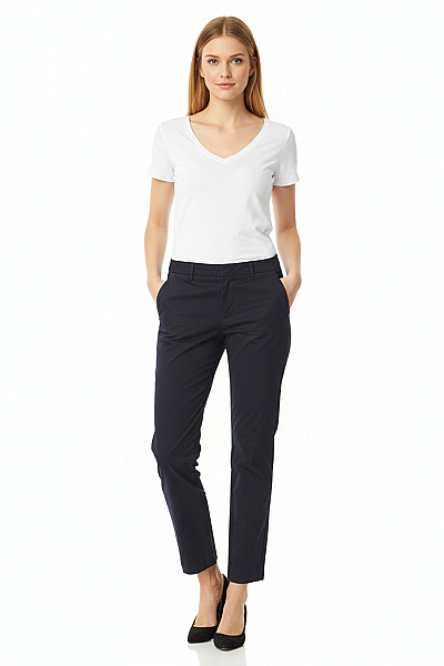 Marc O´Polo Dámské černé Volnočasové Kalhoty Rovné Vel. S