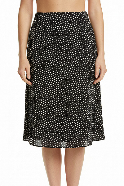 Next Dámská černobílá Vzorovaná Midi Sukně S Potiskem Vel. 38