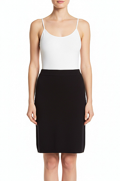 APART Dámská Bavlněná Pouzdrová Sukně Krátká černá Elegantní Vel. 40