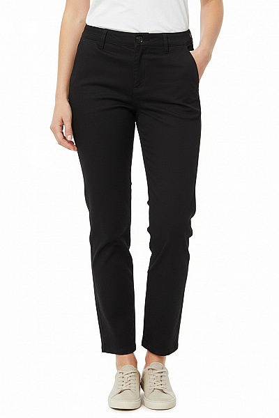 Hope Dámské Polyesterové černé Rovné Společenské Kalhoty Elegantní Velikost 36