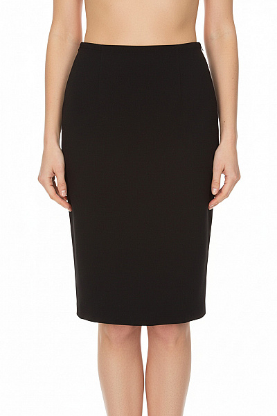 TAIFUN Dámská Pouzdrová Polyesterová černá Sukně Business Elegantní Se Zipem Velikost 42