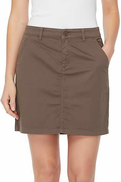 Marc O´Polo Bavlněná Hnědá Dámská Pouzdrová Mini Sukně S Kapsami Vel. M