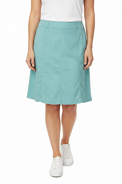 Marks & Spencer Lněná áčková Sukně Ke Kolenům Letní Jednobarevná Velikost 20