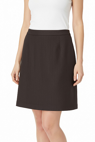 Dámská Bavlněná Pouzdrová Sukně Tmavě šedá Business Ke Kolenům Velikost 36
