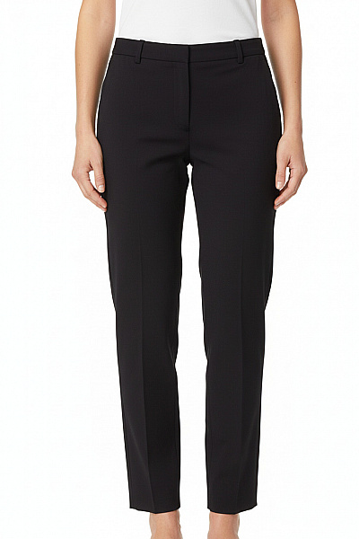 Esprit Dámské černé Oblekové Kalhoty Rovné Elegantní Business Látkové Vel. 38