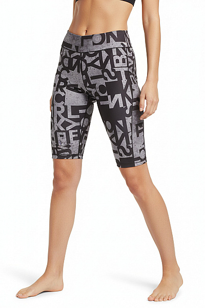 ADIDAS Dámské Sportovní Fitness Legíny Pod Kolena S Potiskem Strečové Uplé Velikost 34-36