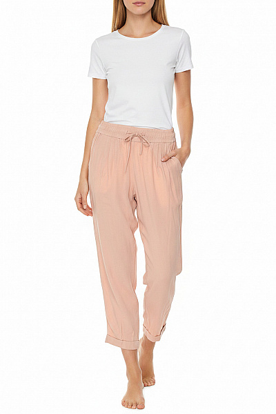 Massimo Dutti Dámské Kalhoty Volnočasové Růžové S Kapsami Vel. 38/28