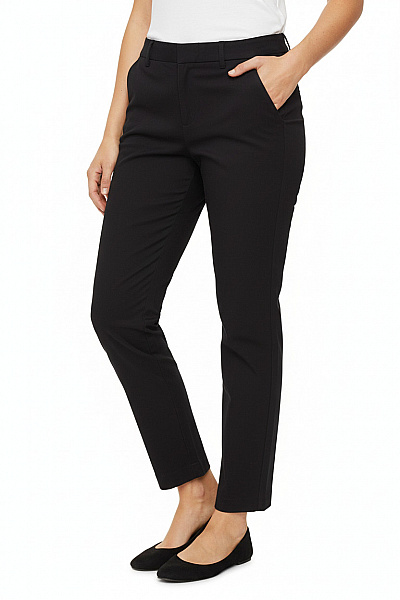 Gap Dámské černé Kalhoty Rovné Ležérní S Kapsami Vel. EU 6