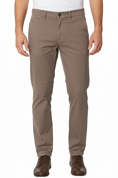 Marc O´Polo Bavlněné Volnočasové Chinos Rovné Kalhoty S Kapsami Béžové Velikost EU 42
