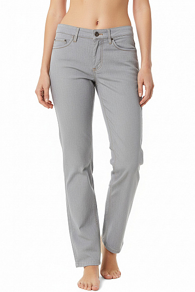 JOOP! Dámské šedé Plátěné Volné Rovné Kalhoty S Kapsami Ležérní Velikost EU 34