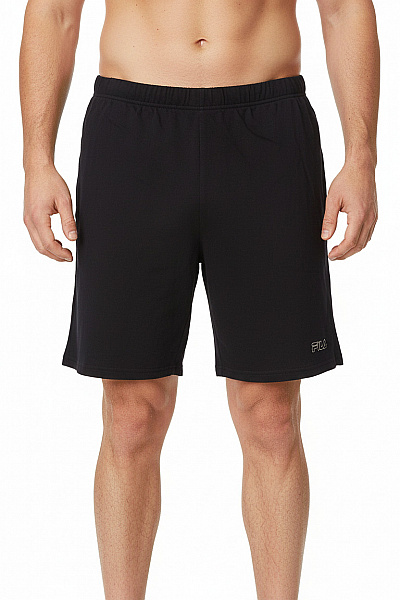 FILA Pánské Bavlněné černé Sportovní Volné Kraťasy S Gumou V Pase Vel. EU XXL.