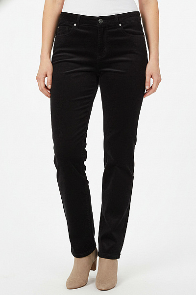 BRAX Dámské Manšestrové Kalhoty Volnočasové Dlouhé Rovné S Kapsami Velikost US 31/30