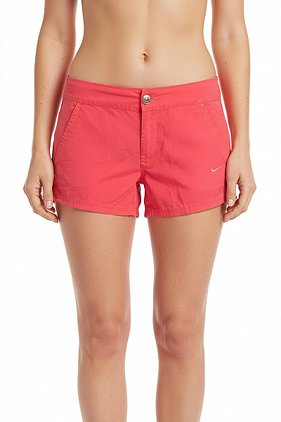 Nike Dámské Kraťasy Sportovní Volnočasové Krátké S Kapsami Růžové Velikost 38