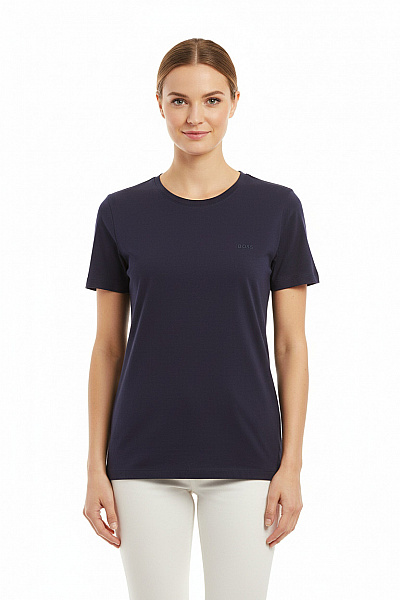 Hugo Boss Dámské Tričko S Krátkým Rukávem Jednobarevné Basic Vel. M