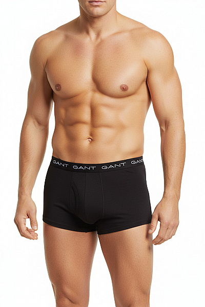 GANT Pánské Bavlněné Boxerky černé Vel. XL