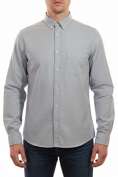 OLYMP Pánské Bavlněné Košile S Dlouhým Rukávem Ležérní Business Regular Fit šedé Velikost EU M