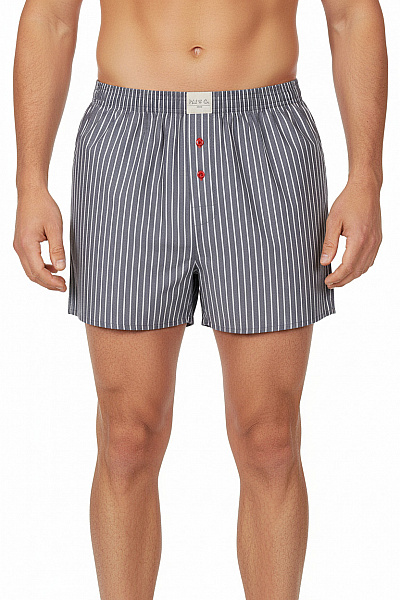 Phil-co-berlin Pánské Trenky Pruhované Bavlněné Velikost EU L