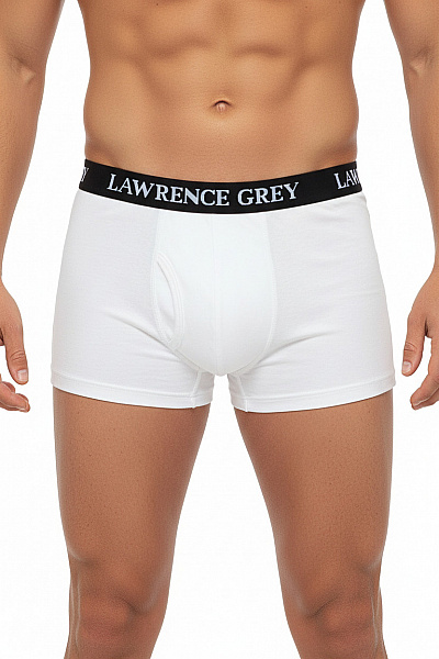 LAWRENCE GREY Boxerky Bílé Velikost M