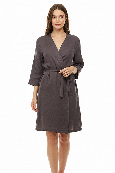 Dámský župan šedý Vel. L