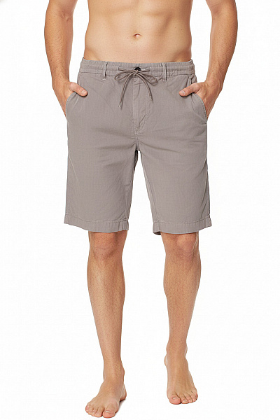 BALDESSARINI Pánské Bavlněné Kraťasy Volnočasové Krátké šedé Velikost 34