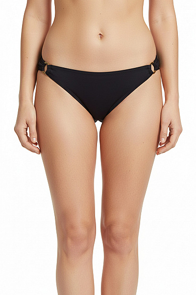 MICHAEL KORS Dámské Plavkové Kalhotky černé Na Zavazování Nylonové Sexy Moderní Vel. EU L