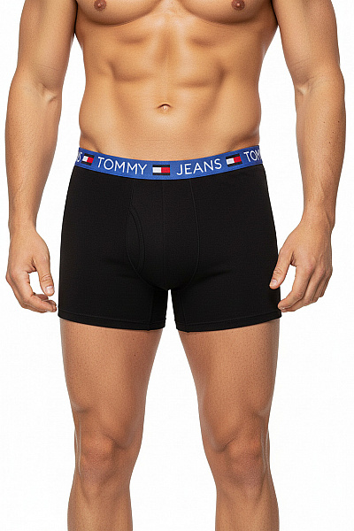 TOMMY HILFIGER Pánské Bavlněné Boxerky černé Vel. EU XL