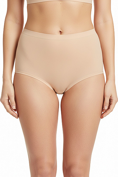 Maidenform Dámské Kalhotky Béžové Polyesterové Hladké Velikost M