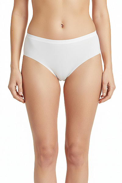 Dámské Kalhotky Béžové Hladké Vel. M