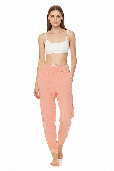 Marc O´Polo Dámské Volnočasové Kalhoty Oranžové Vzorované Dlouhé Vel. XXS