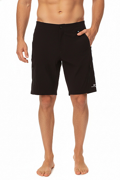 TWENTY ONE Pánské Nylonové Kraťasy Sportovní Volnočasové černé Se Zipem Velikost 34