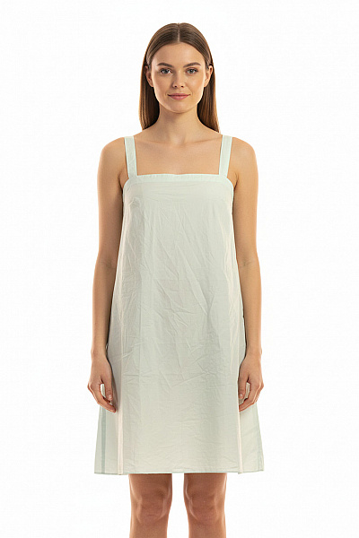 Dámské šaty Na Ramínka Pastelové Letní Volnočasové Plátěné Vel. M