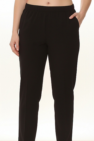 Escada Dámské Elegantní černé Triacetátové Kalhoty Volnočasové Rovné Vel. 38