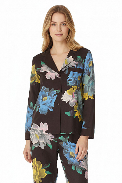 Ted Baker Dámské Pyžamo Květinové Polyesterové Velikost 38