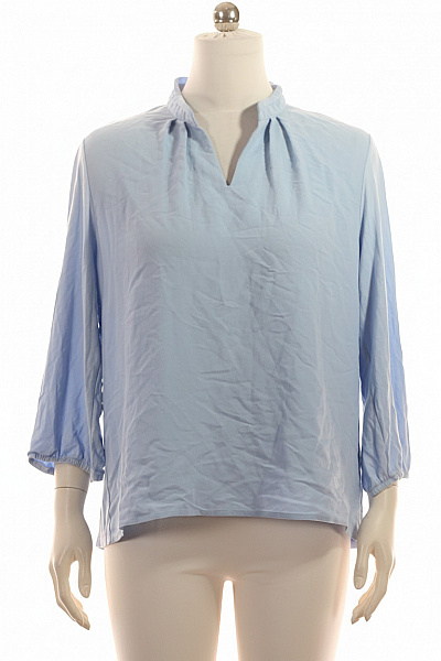 MORE & MORE Dámská Halenka S Dlouhým Rukávem Modrá Vel. 42