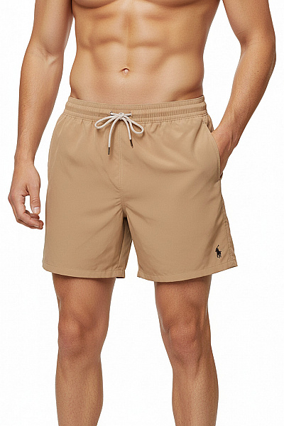 Ralph Lauren Pánské Béžové Kraťasy S Kapsami Volnočasové Plážové Krátké Vel. L