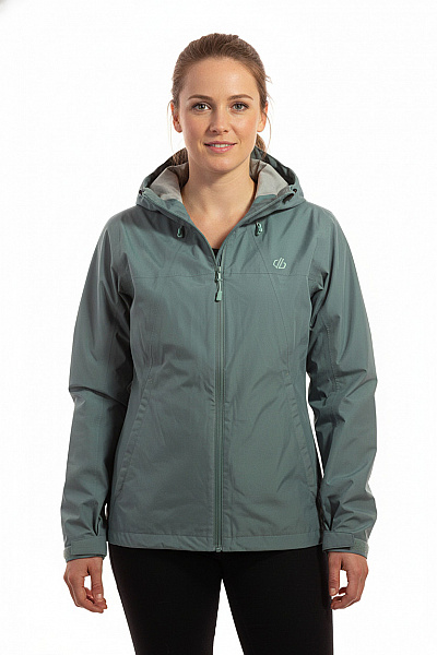 Dare 2b Dámská Polyesterová Lehká Nepromokavá Bunda S Kapucí Na Turistiku Vel. XL