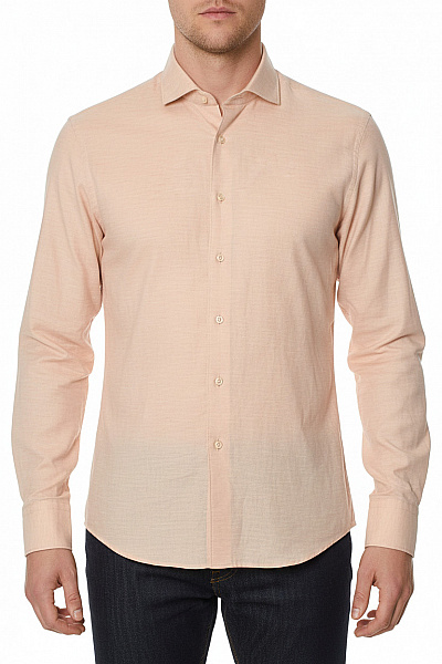 ETERNA Pánské Bavlněné Košile S Dlouhým Rukávem Elegantní Velikost 40