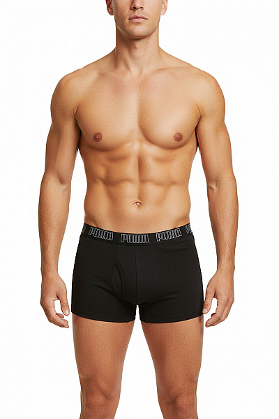 Puma Boxerky Bavlněné černé Velikost EU XL