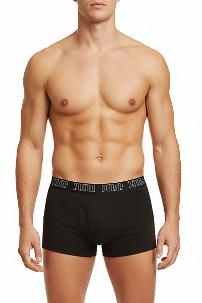 Puma Pánské Bavlněné Boxerky černé Velikost EU XL