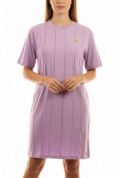 FILA Dámské Tričkové šaty Fila Fialové Krátké Velikost L