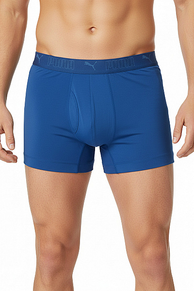 Puma Pánské Boxerky Modré Polyesterové Vel. EU M