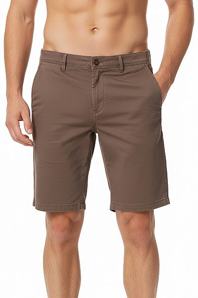 JACK & JONES Kraťasy Volnočasové S Kapsami Chino Hnědé Vel. XL