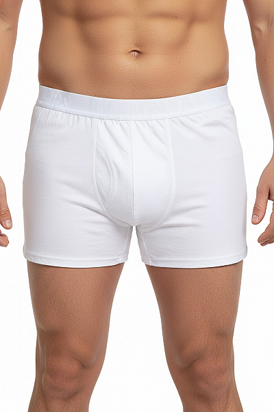 BIKKEMBERGS Pánské Spodní Prádlo Bílé Polyesterové Vel. EU XXL