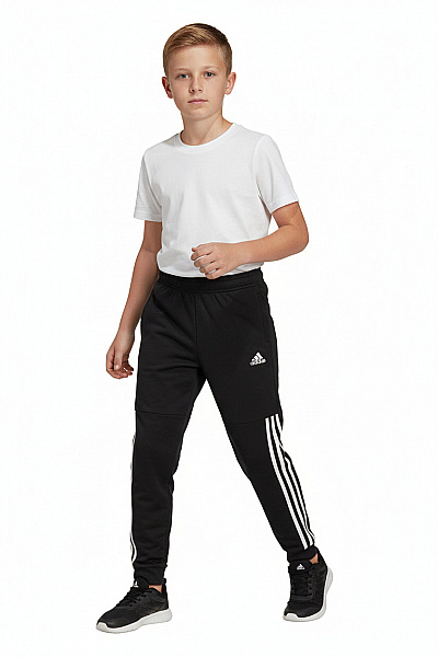 ADIDAS Chlapecké Tepláky Bavlněné černé Vel. 13/14 Let