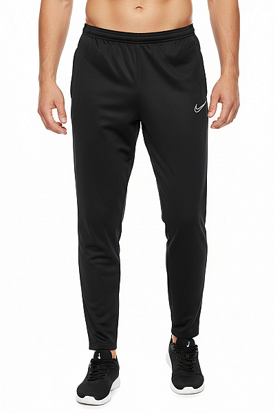 Nike Pánské černé Sportovní Kalhoty Volnočasové Dlouhé Polyesterové Vel. L