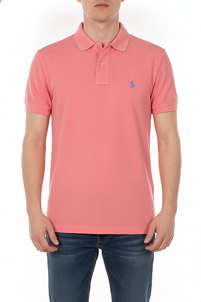 Ralph Lauren Polo Tričko S Krátkým Rukávem A Límečkem Růžové Vel. XS