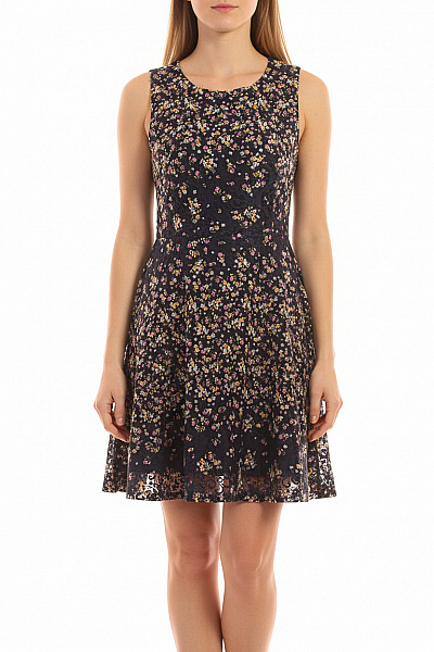 Joseph Ribkoff Dámské Krajkové Květované Šaty Bez Rukávů Krátké Letní Trendy Vel. DE 40