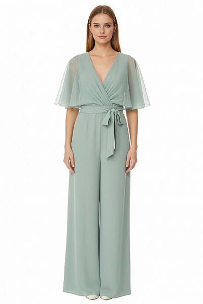 Dámský Společenský Overal Zelený Vel. XS